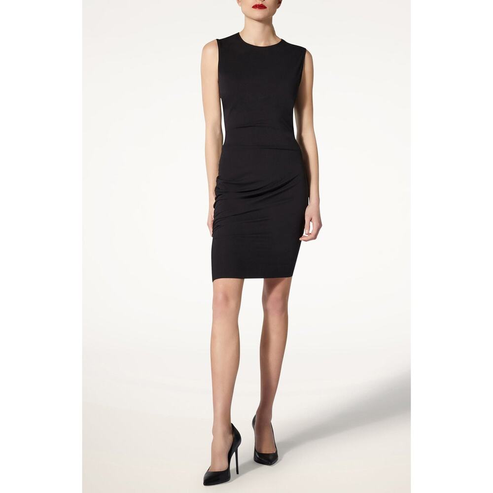 Wolford Womens Pure Mini Dress in Black S